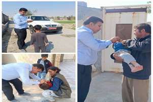 اجرای طرح ایمن سازی تکمیلی فلج اطفال اتباع خارجی 